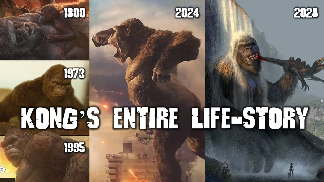 Жизнь и хронология Конга из вселенной Monsterverse (ОБНОВЛЕНО) - 1800-2028 гг. н.э.