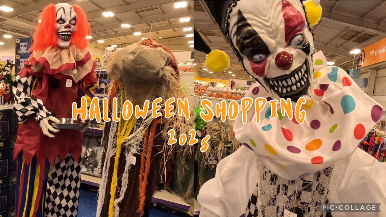 Видеоблог о хэллоуинском шопинге, сентябрь 2025 г. 🎃