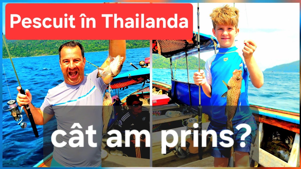 Captură record la pescuit în Thailanda, cu grătar și sashimi pe o plajă pustie