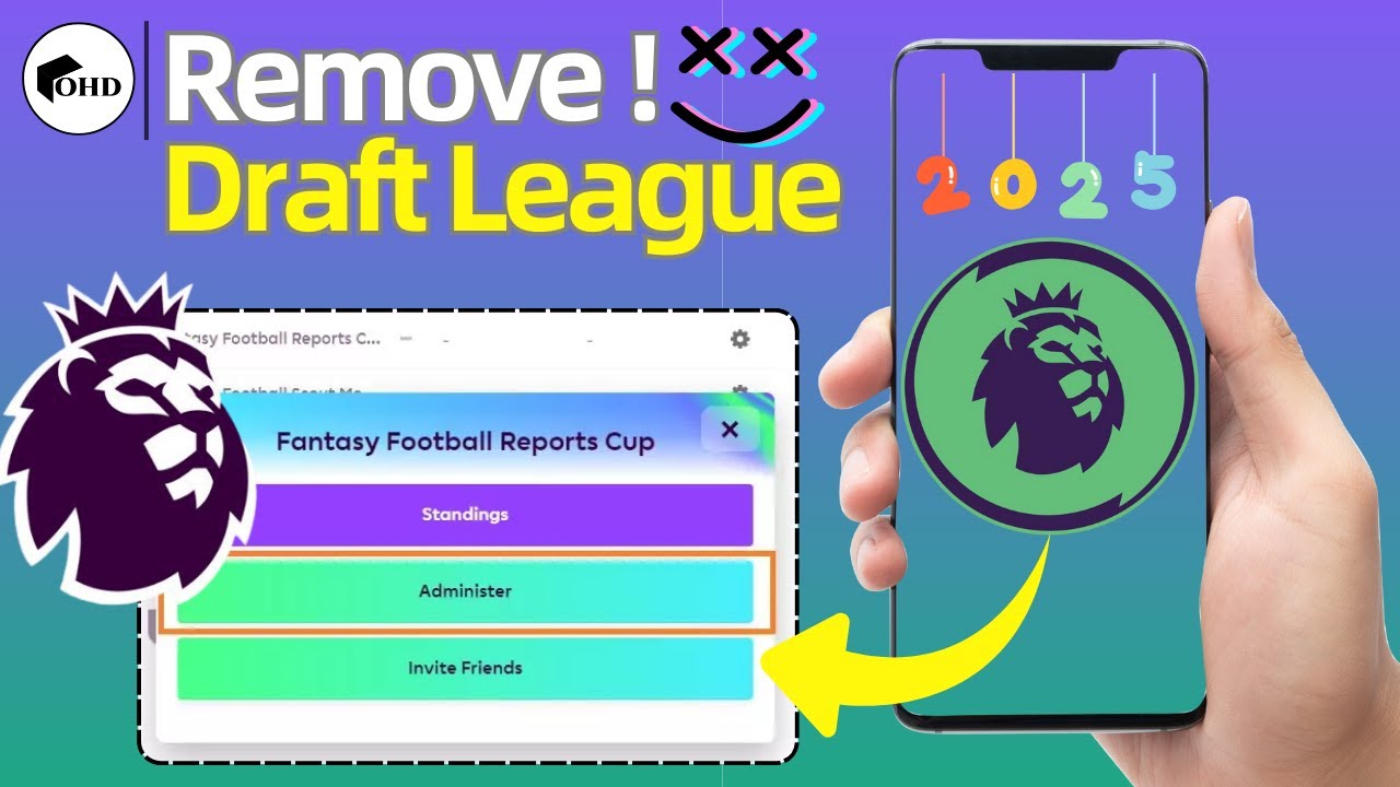 How to Delete FPL Draft League in 2025 &ndash; Fantasy Premier League Guide