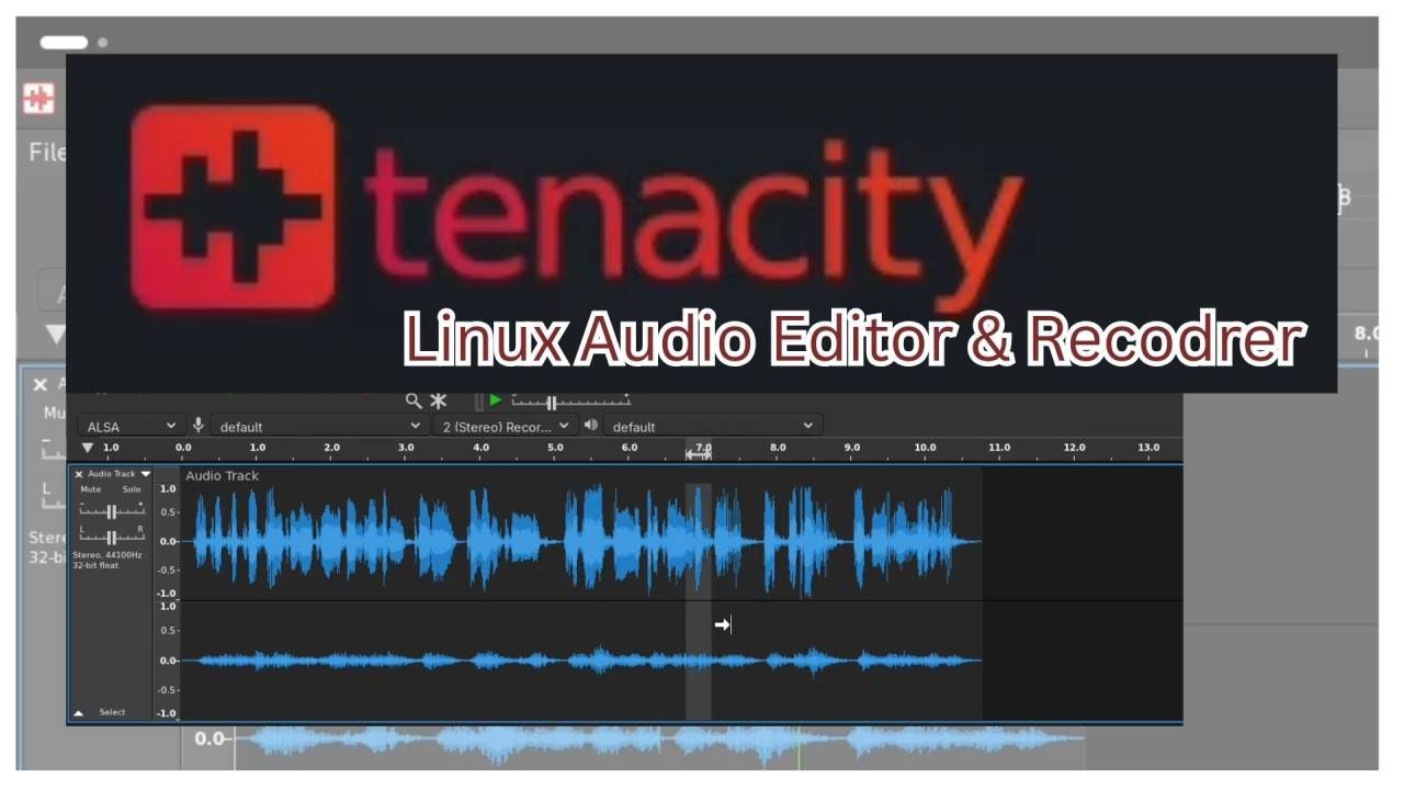 Tenacity: The Ultimate Pro Audio Editor (No Spyware!) for Linux, Windows, & BSD: Tenacity 1.4.0