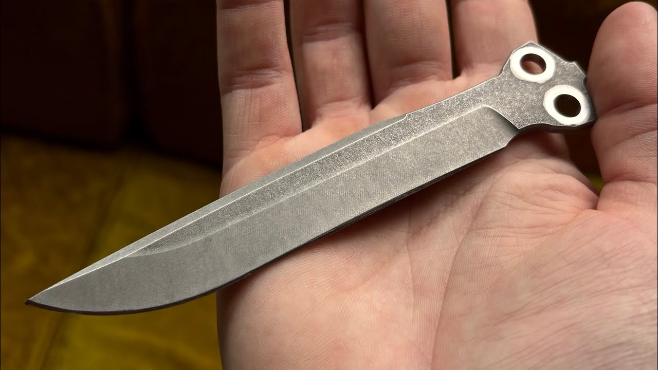 Stonewashing for the first time (staticknives kraken Reblade mod)