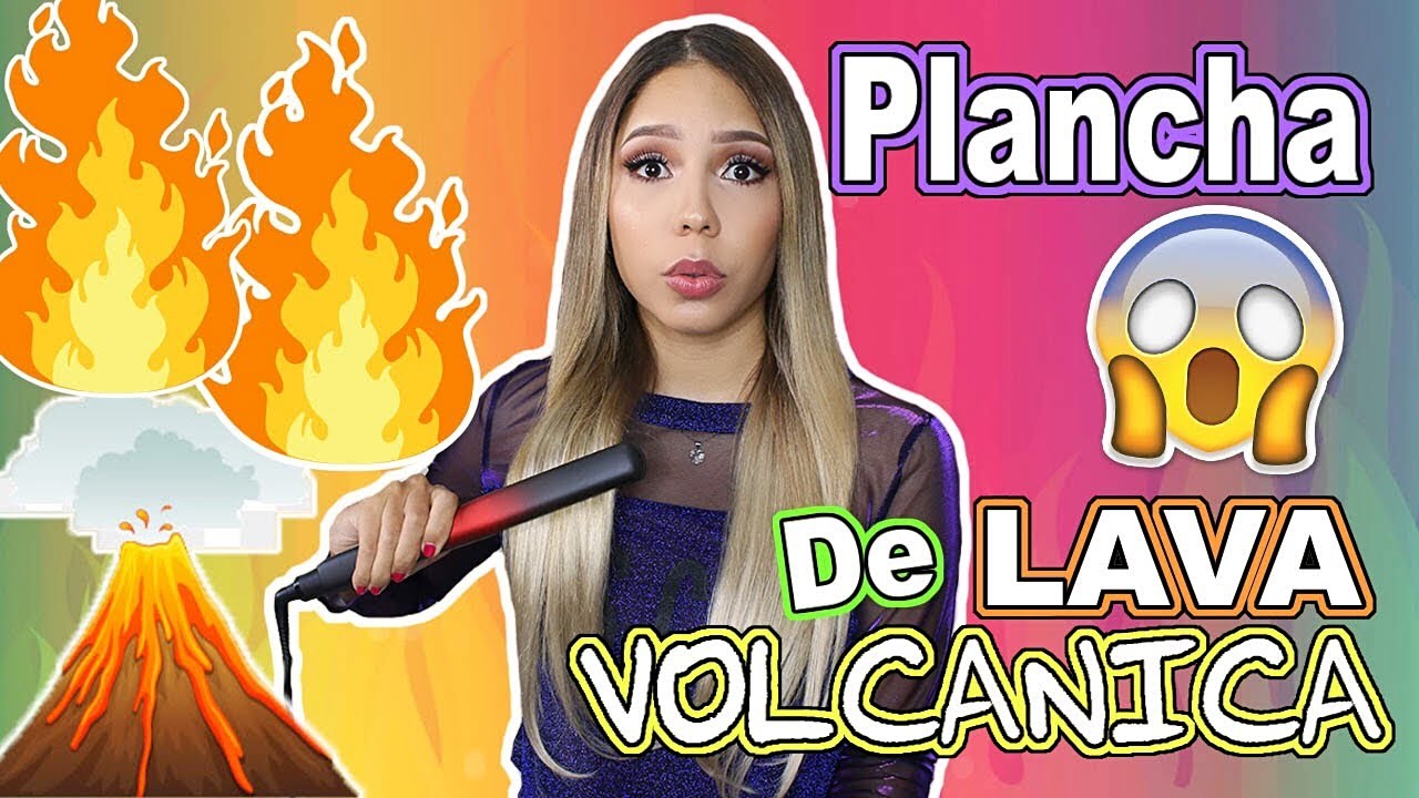 PLANCHA de LAVA VOLCÁNICA│CHI LAVA Review ♡│Mirianny