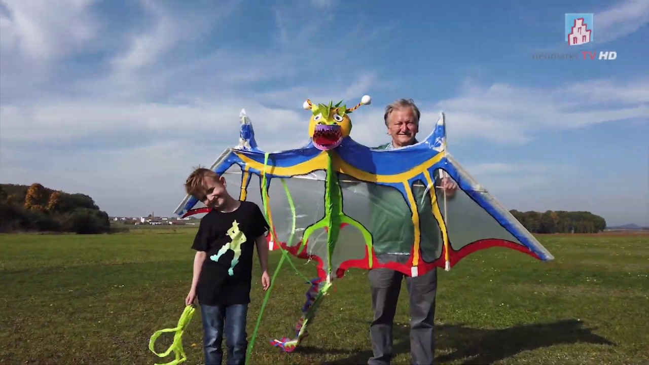 Drachen basteln mit Franz Brandl