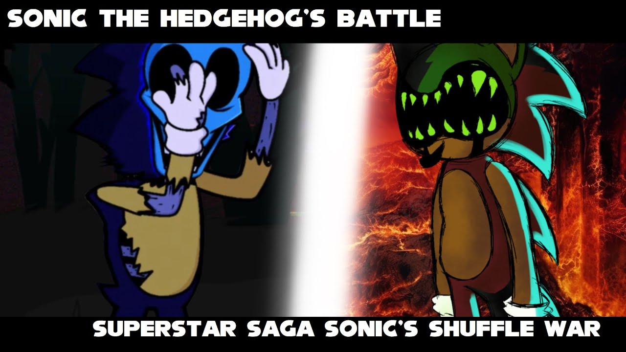 Sonic The Hedgehog's Battle - Superstar Saga Sonic's Shuffle War