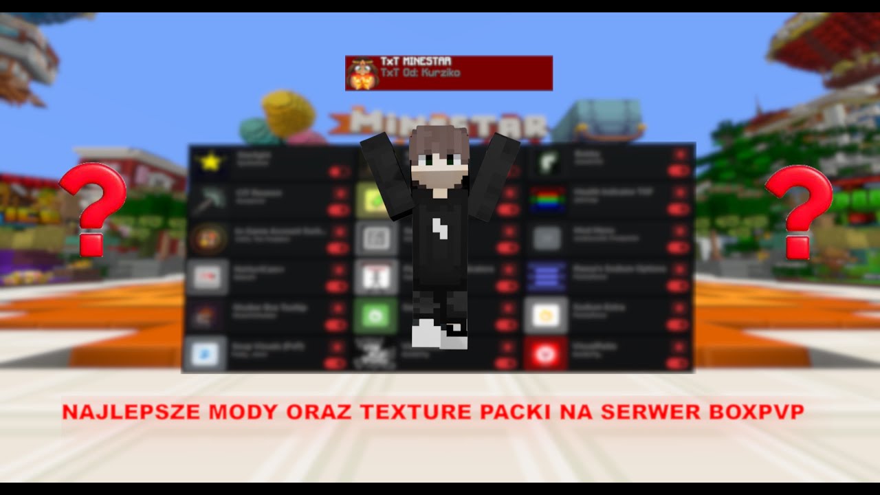 NAJLEPSZE MODY/TXT NA NOWĄ EDYCJE BOXPVP MINESTAR.PL!