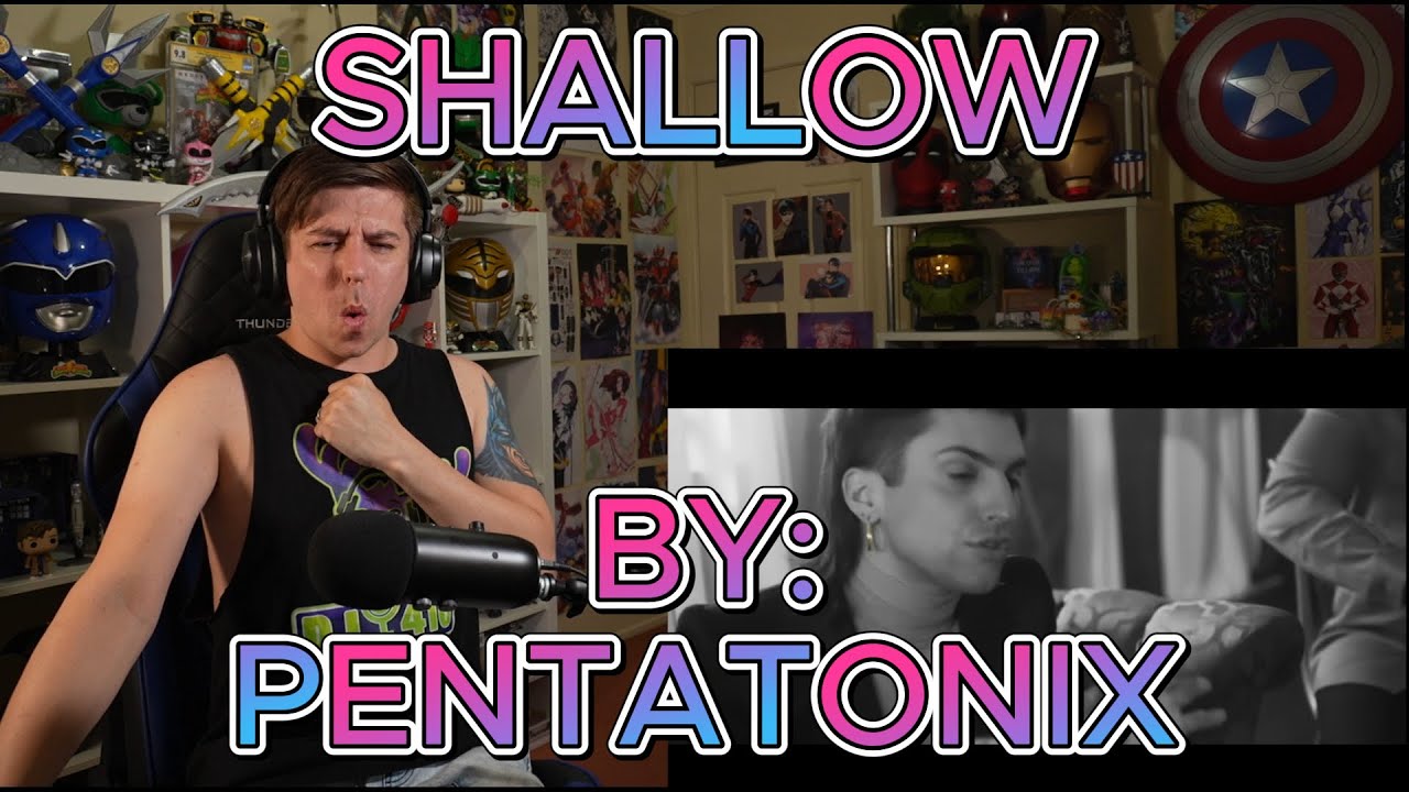 THIS IS HOW THIS SONG SHOULD SOUND!!!!!!!! Blind reaction to Pentatonix - Shallow