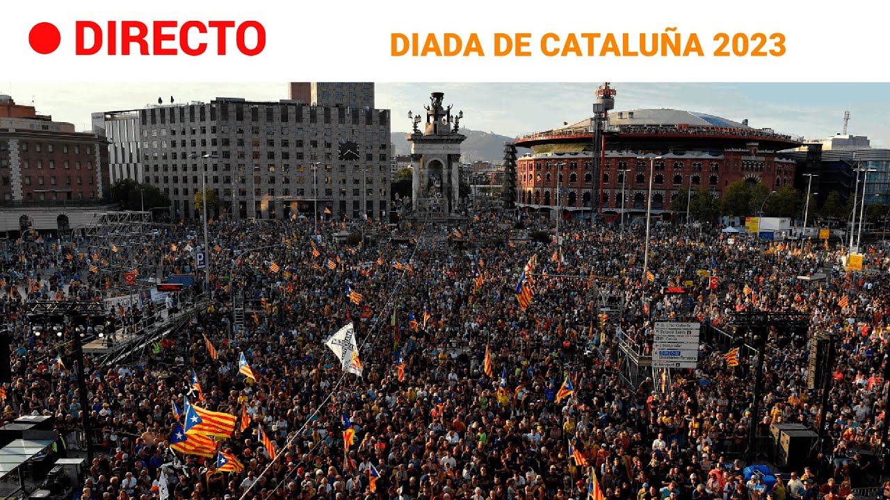 DIADA: MILES de personas PIDEN la INDEPENDENCIA en plenas NEGOCIACIONES para la INVESTIDURA | RTVE