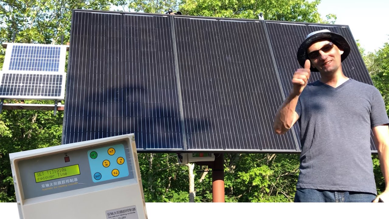 Solar Tracker Controller From eBay, settings, programming and  how to adjust