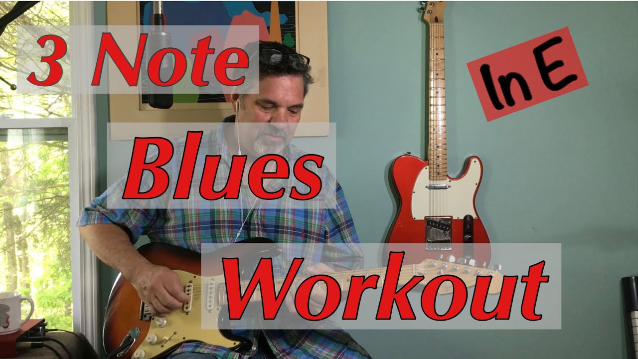 3 NOTE BLUES IMPROVISATION // With JAM TRACK