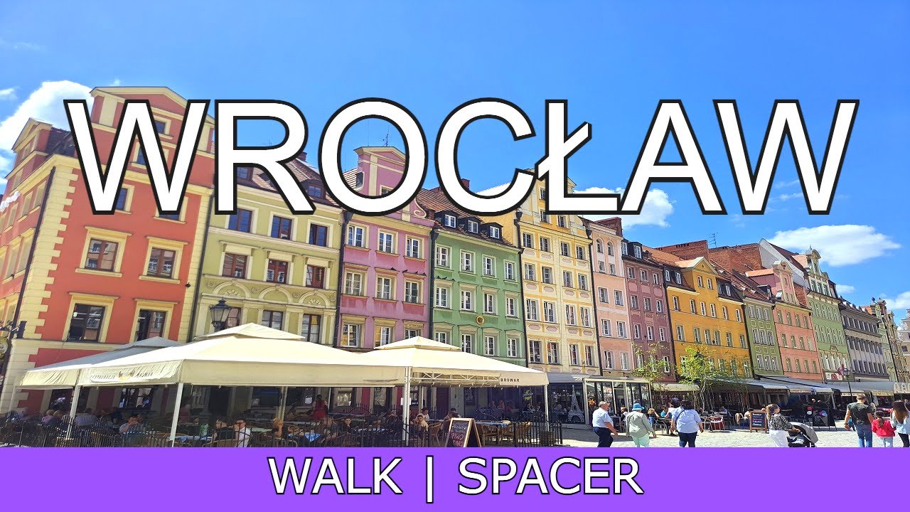 Wrocław - spacer po Starym Mieście | 4K