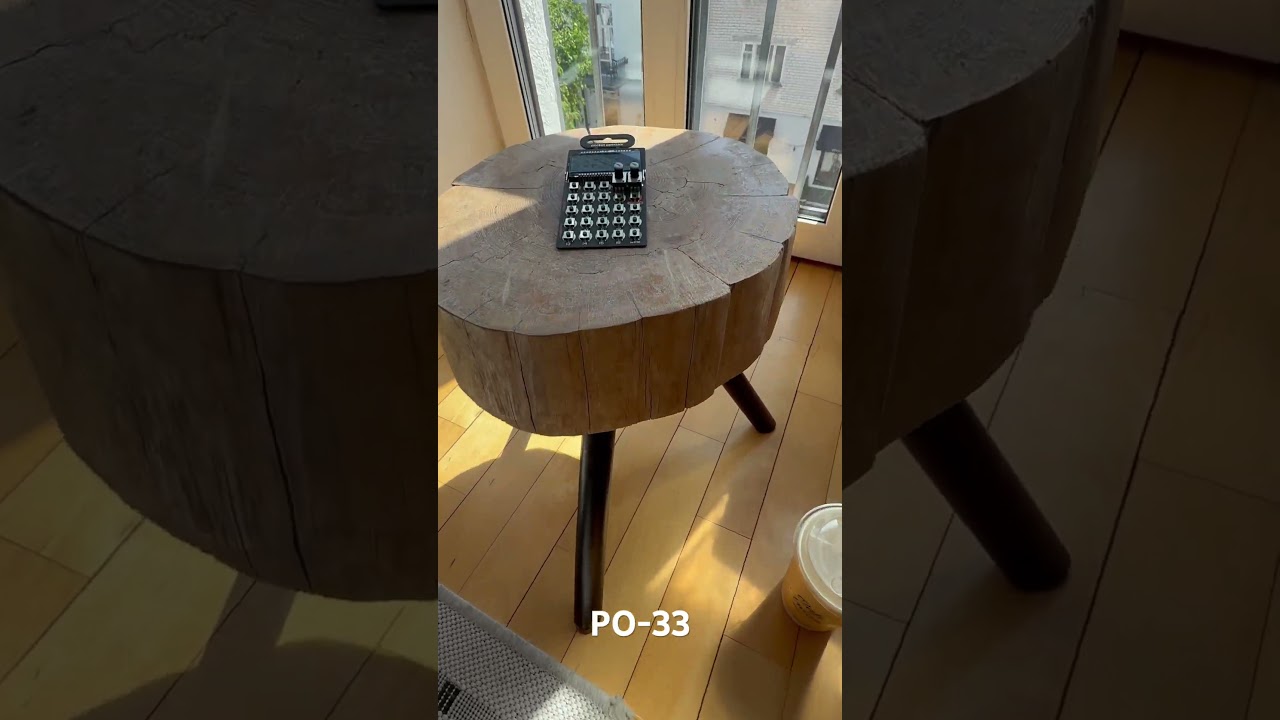 Небольшой бит на Pocket Operator 33 #po33 #teenageengineering #synthesizer @teenageengineering