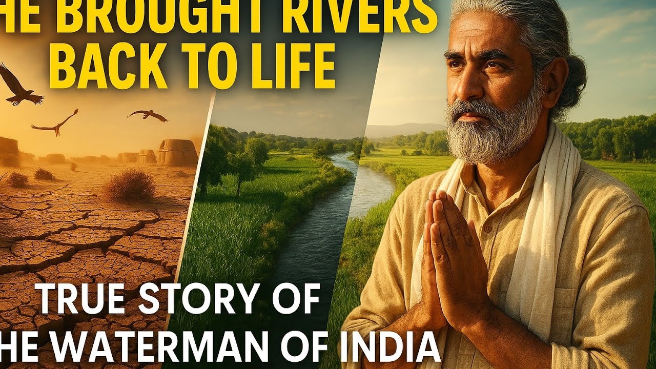 He Revived Rivers in 1000 Villages | The Inspiring Story of Rajendra Singh - The Waterman of India