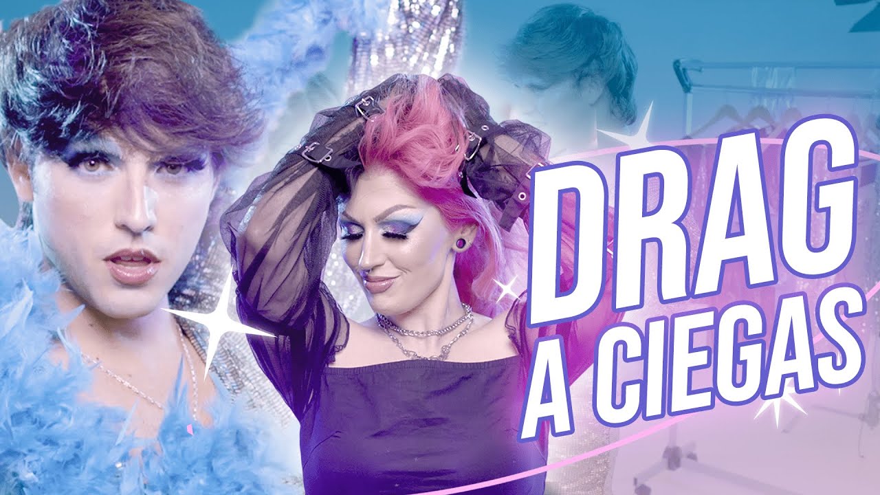 Luc Loren se marca un MAQUILLAJE DRAG siguiendo consejos de Drew Tuá | Moodup | Prime Video España