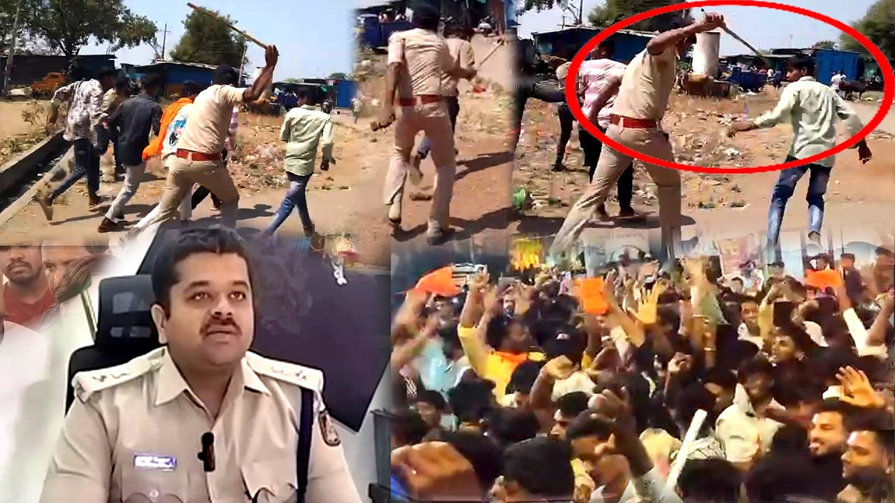 Bagalkot Me Patharaav Par Bagalkot SP Siddharth Goyal Bada Bayan