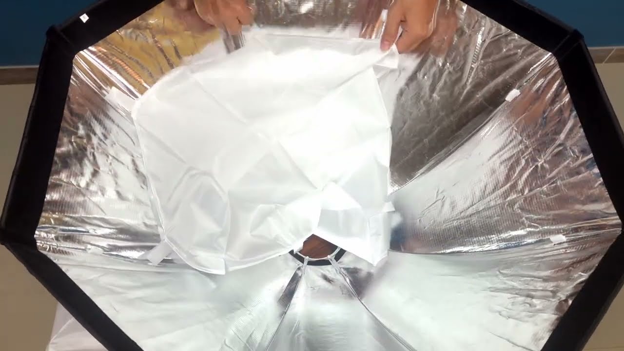 Unboxing y armado de softbox Octagonal #fotografia #triopo #iluminacion #softboxlighting #speedlite