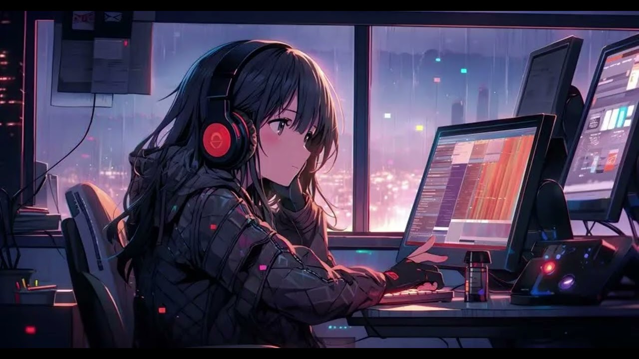 synthwave to chill [1h lofi]