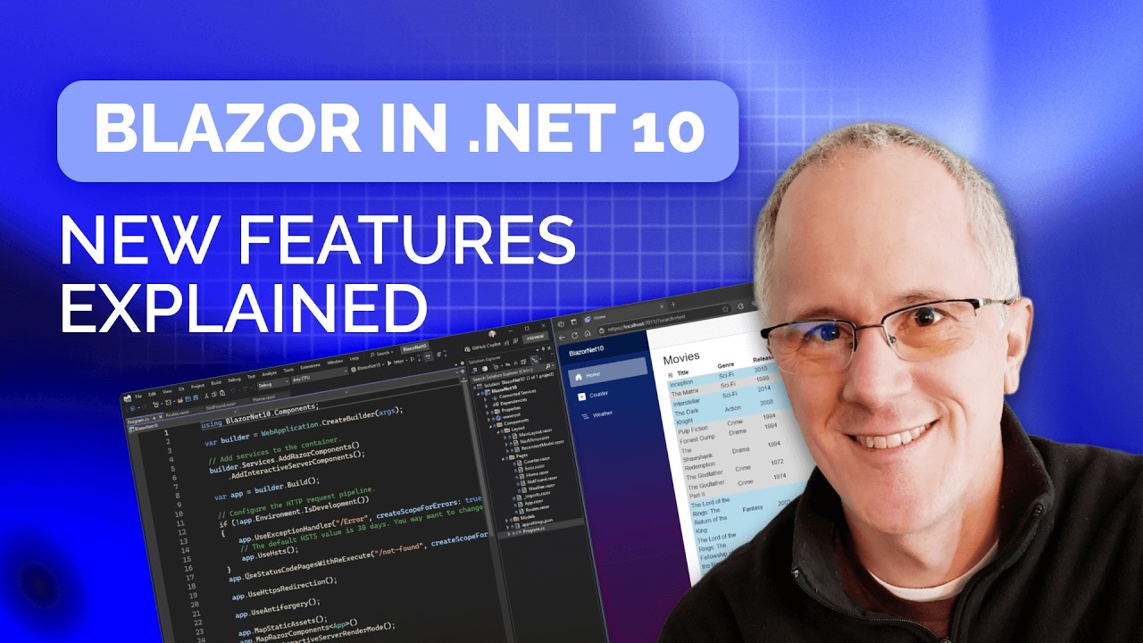 Что нового в ASP.NET Core и Blazor (.NET 10) — будущее веб-разработки