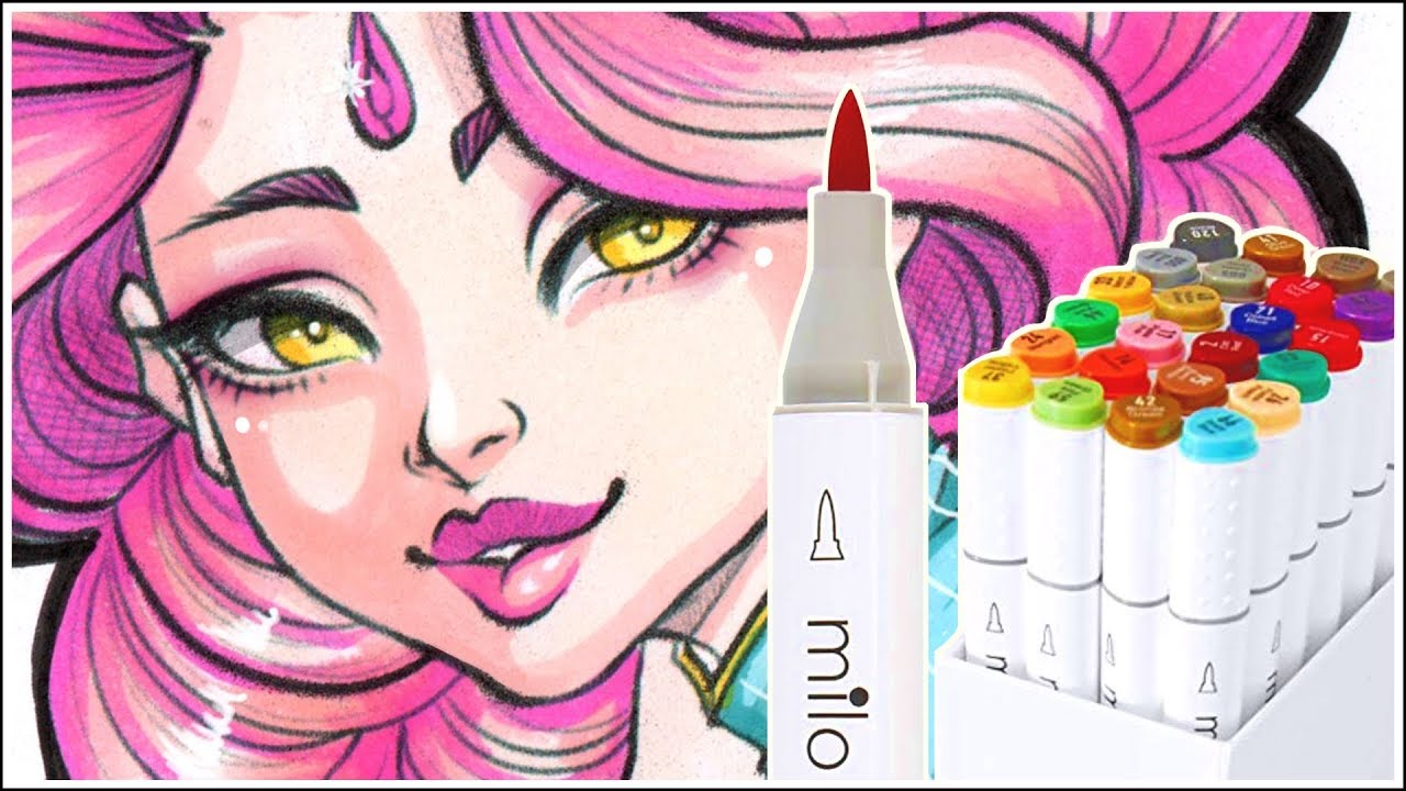 Milo PRO Art Markers | Brush Marker Review