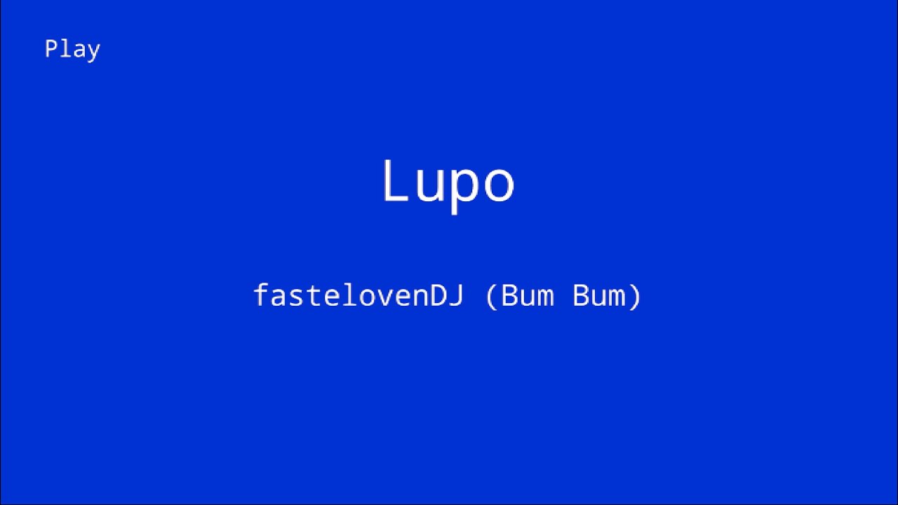 Lupo - fastelovenDJ (Bum Bum) [offizielles Video]