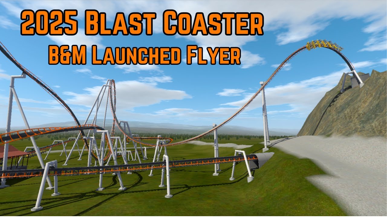 2025 Blast Coaster Concept | B&M Launched Flying Coaster | Canada’s Wonderland | Thrill Warrior