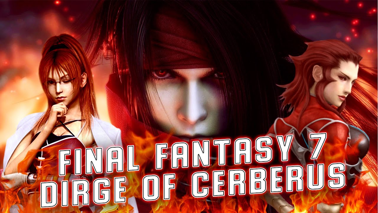 Dirge of Cerberus Final Fantasy 7, игрофильм на русском, дубляж (game movie)