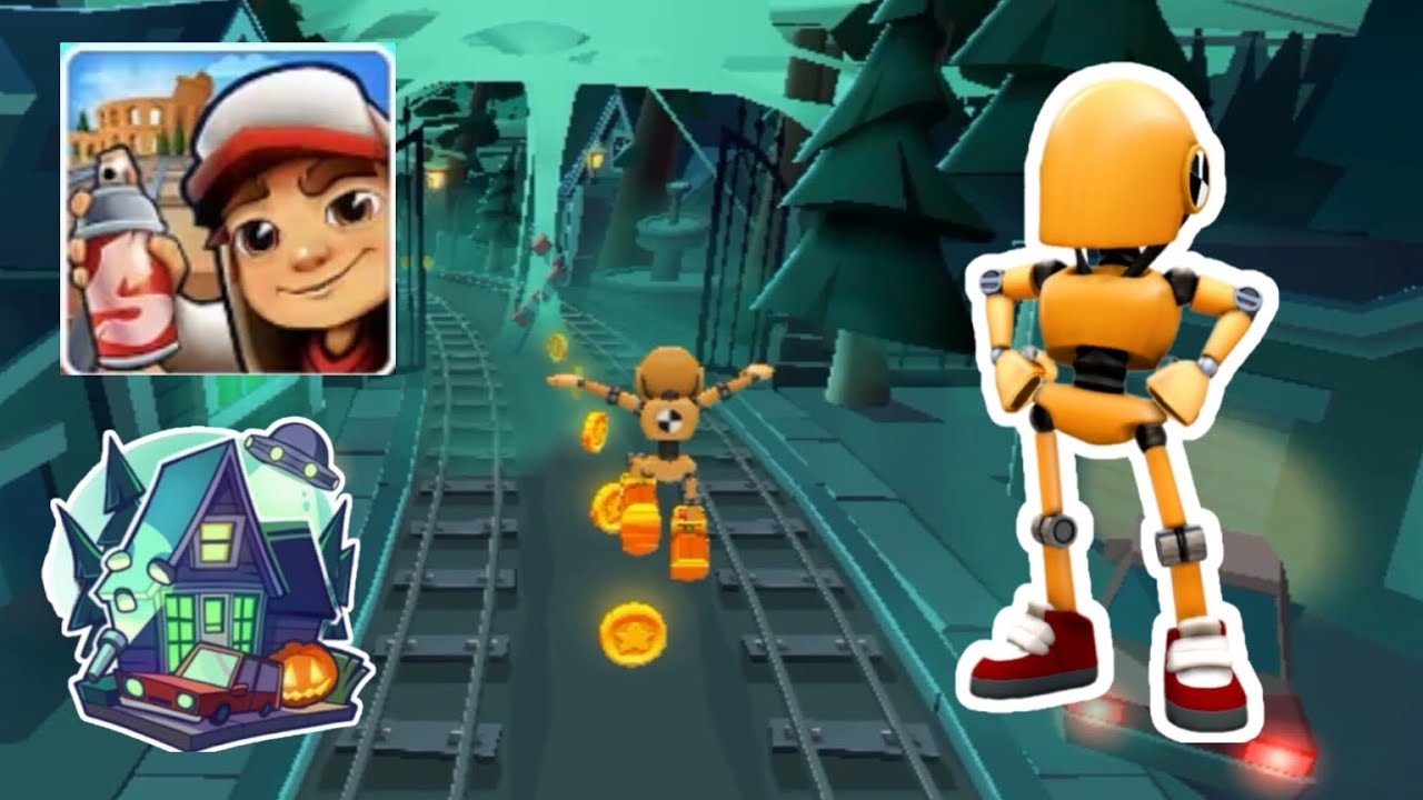Subway Surfers :- New Spooky Spirit ( Tag Time ) Challenge in Haunted Hood Gameplay with Dummy ⏳🎃