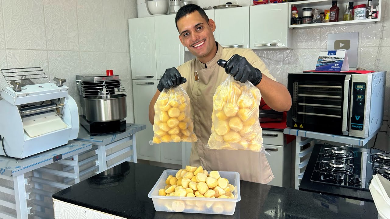 COMO FAZER PÃO DE QUEIJO PRA VENDER CONGELADO | FAÇA E VENDA