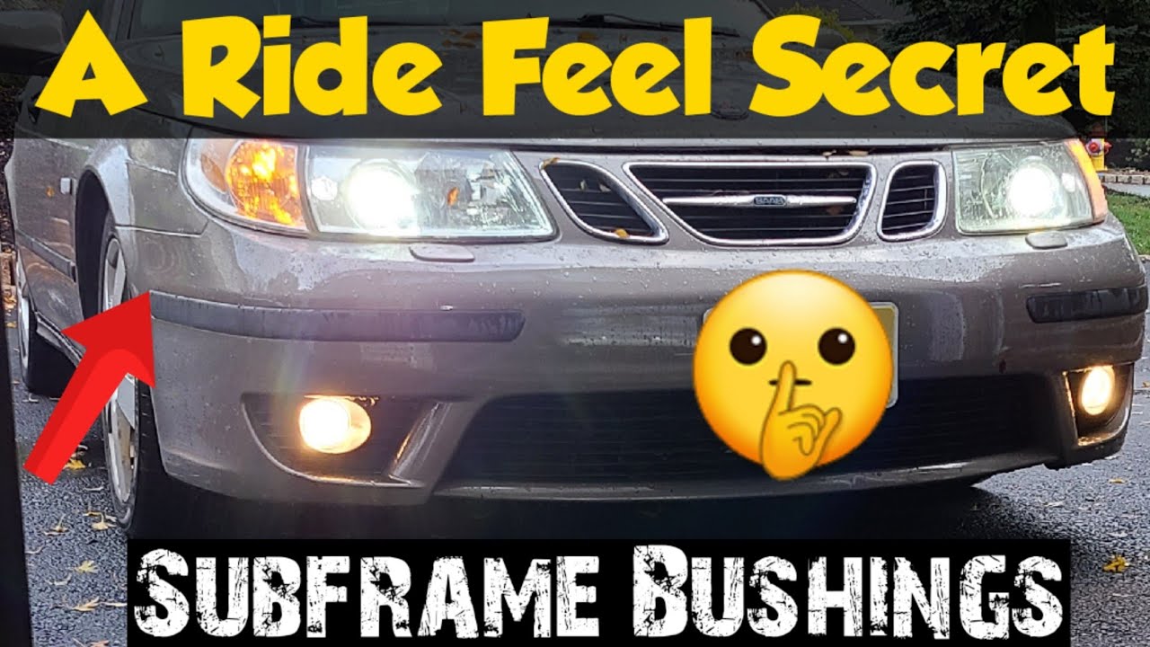 Мой дешёвый и редкий Saab 9-5 Aero 2004 года выпуска с НОВЫМИ втулками подрамника! #savesaab