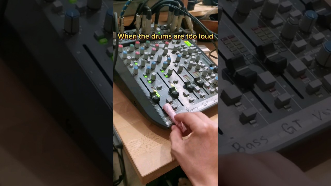 Sound Engineer VS Artist#musician #soundengineer #meme #sound #mindset #drums