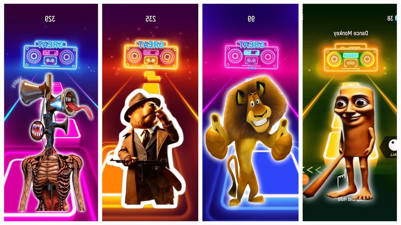 Madagascar 🆚 SIREN HEAD 🆚 BOMBARDIER 🆚 TUN SAHUR  #pawpatrol