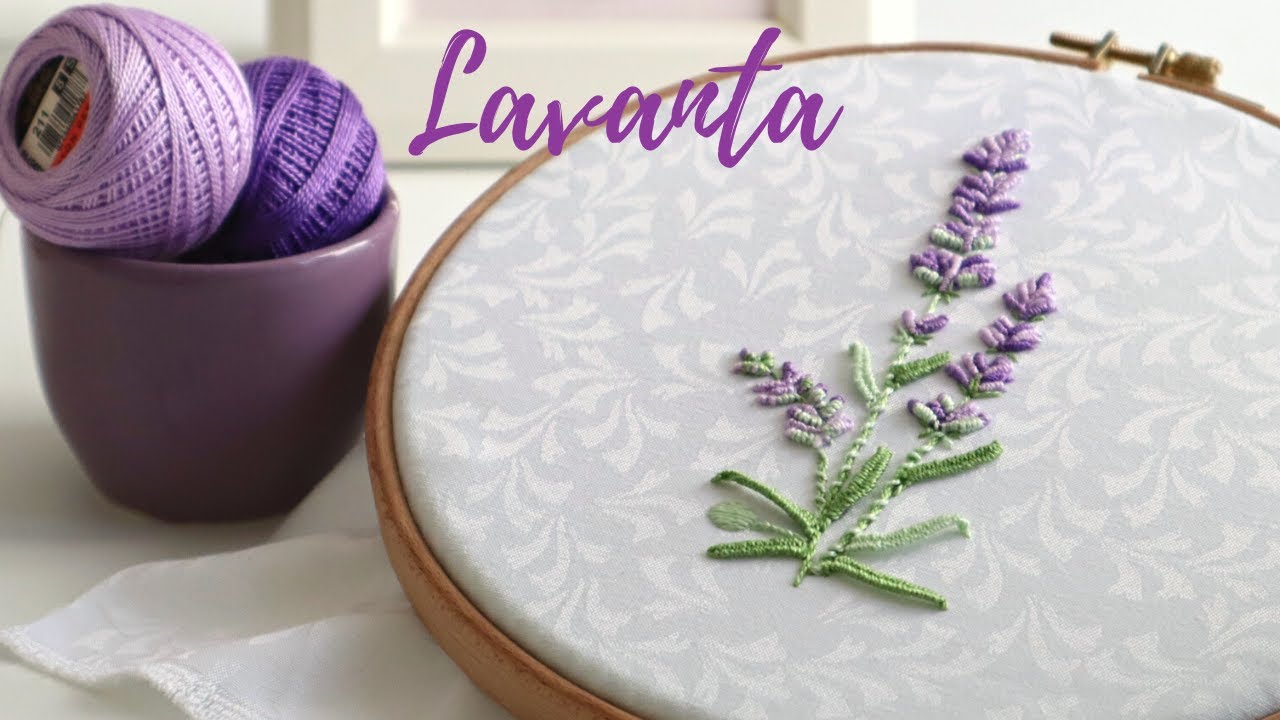 EL NAKIŞI LAVANTA / LAVENDER EMBROIDERY