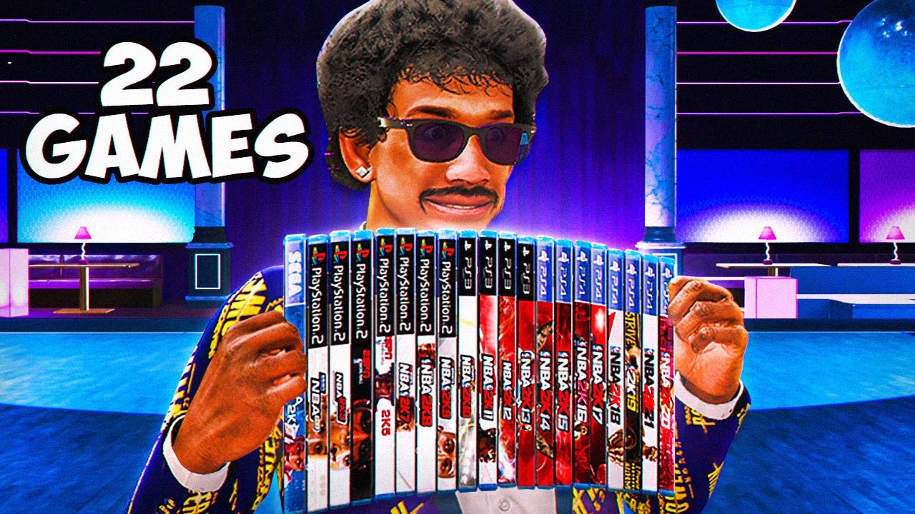 I Played EVERY NBA 2K EVER in 1 video..