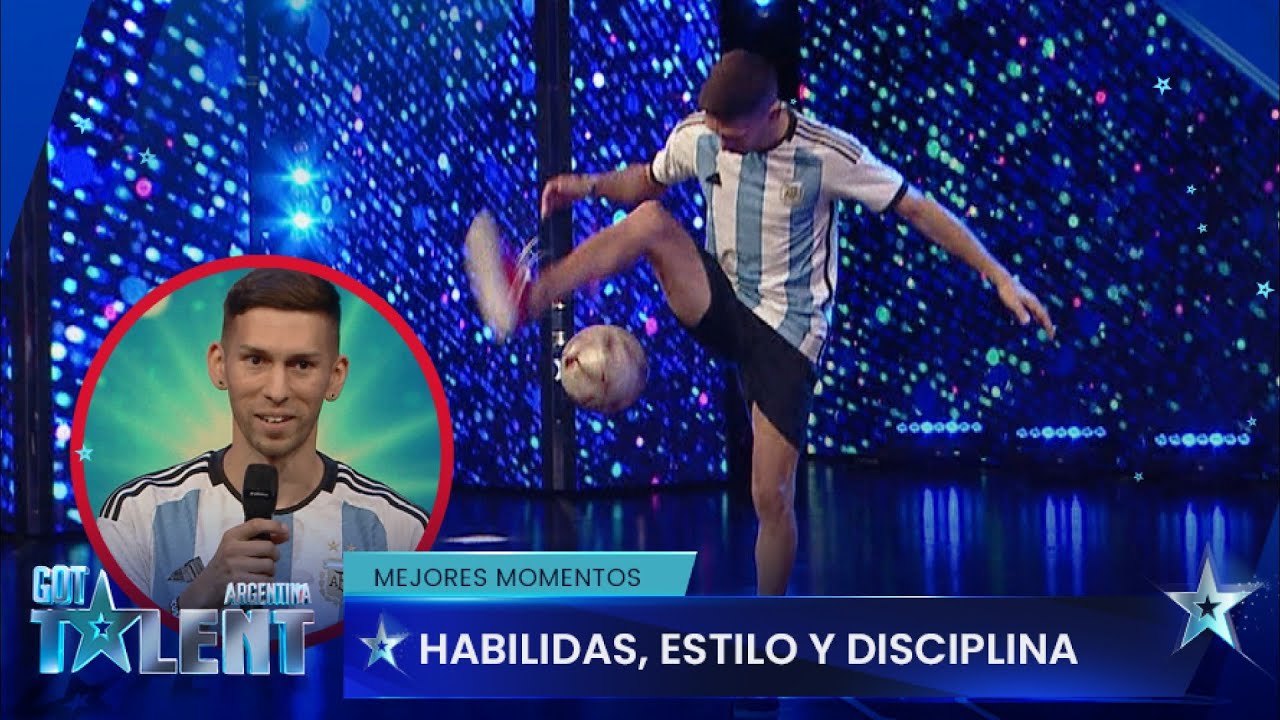 El argentino campe&oacute;n del mundo en f&uacute;tbol freestyle demostr&oacute; su talento en Got Talent