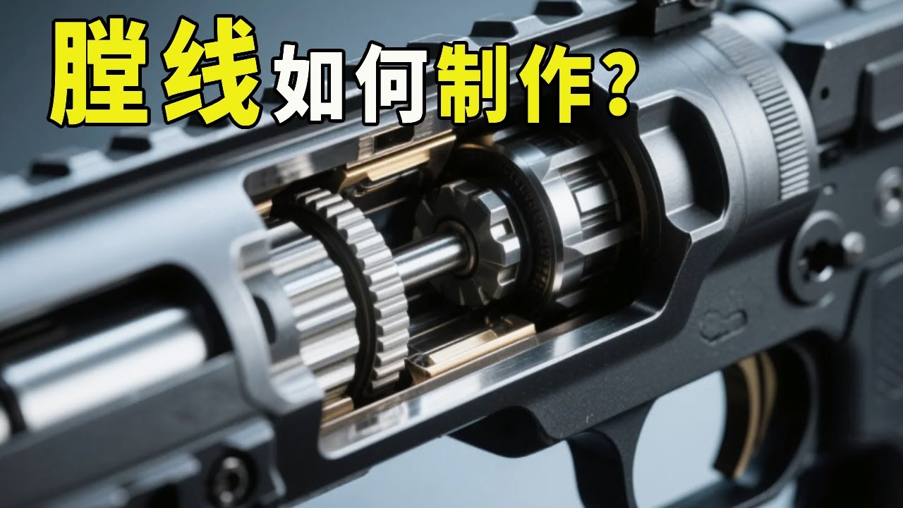 毫米级枪管藏玄机，膛线制作竟然这么简单，看完直呼太硬核！