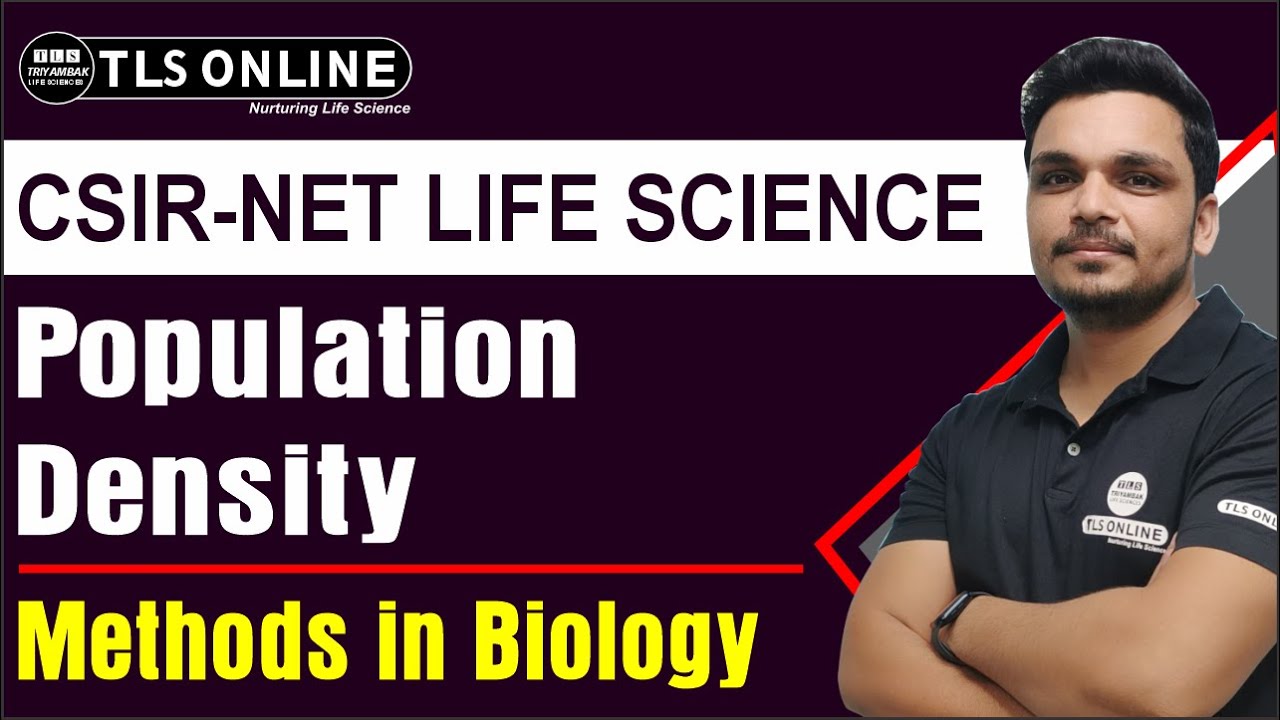 Population Density | Techniques | CSIR NET Life Science | Ashutosh Tiwari |