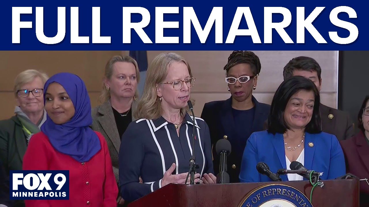 MN ICE field hearing: Congress members press briefing [FULL]