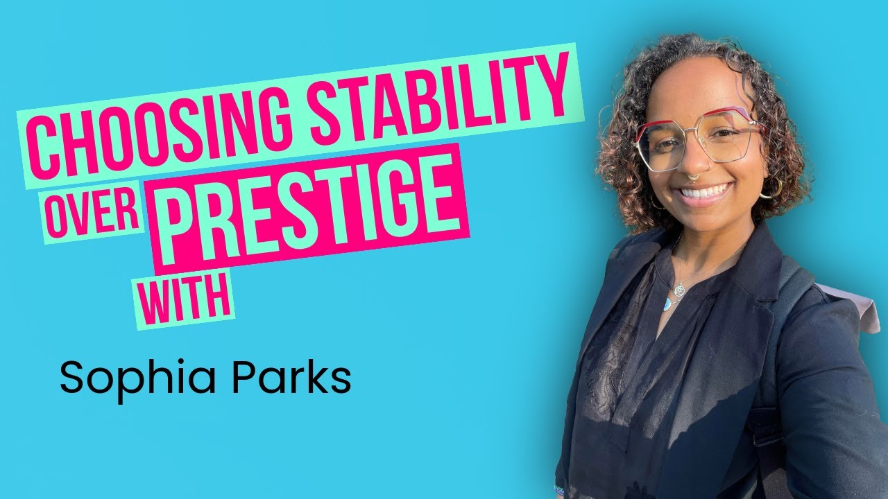 Two Postdocs, Stanford, and still no stability: Why Sophia chose security over prestige