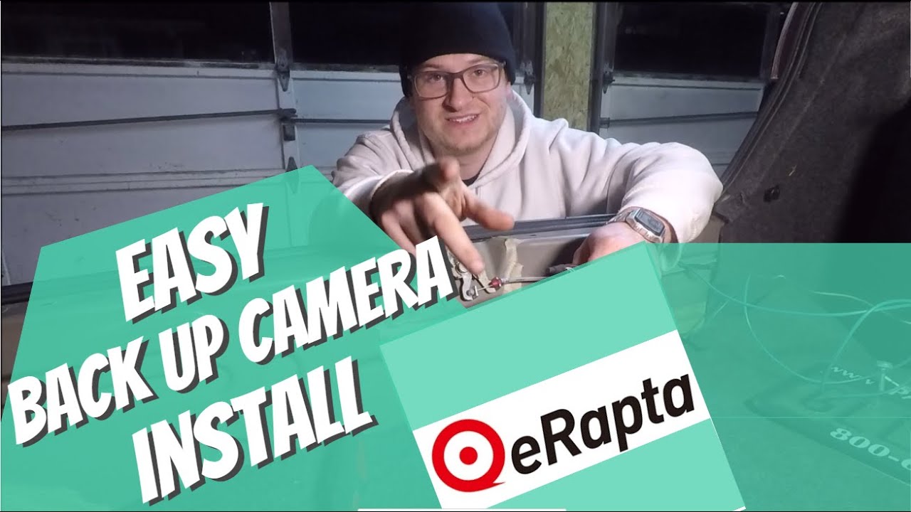 Installing eRapta Back-Up Camera! EASY!