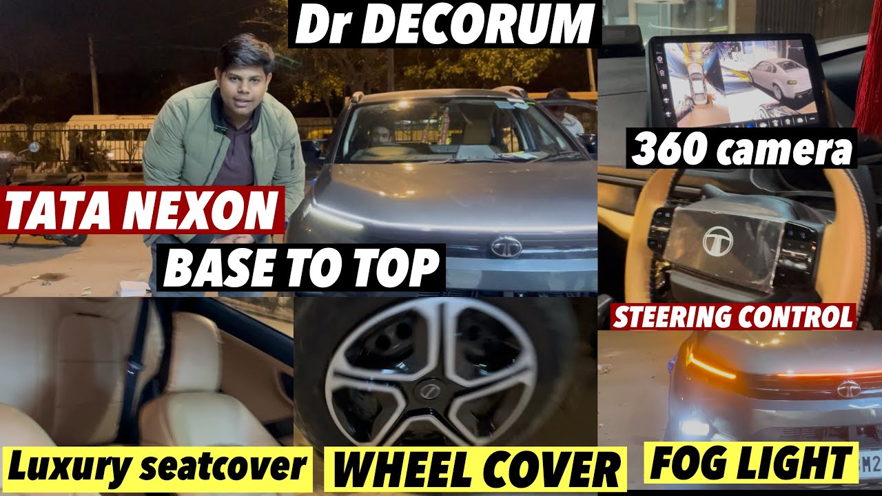 TATA NEXON BASE TO TOP MODIFICATIONS  ✅ #trending #viral #youtubeshorts #youtube #viralvideo 