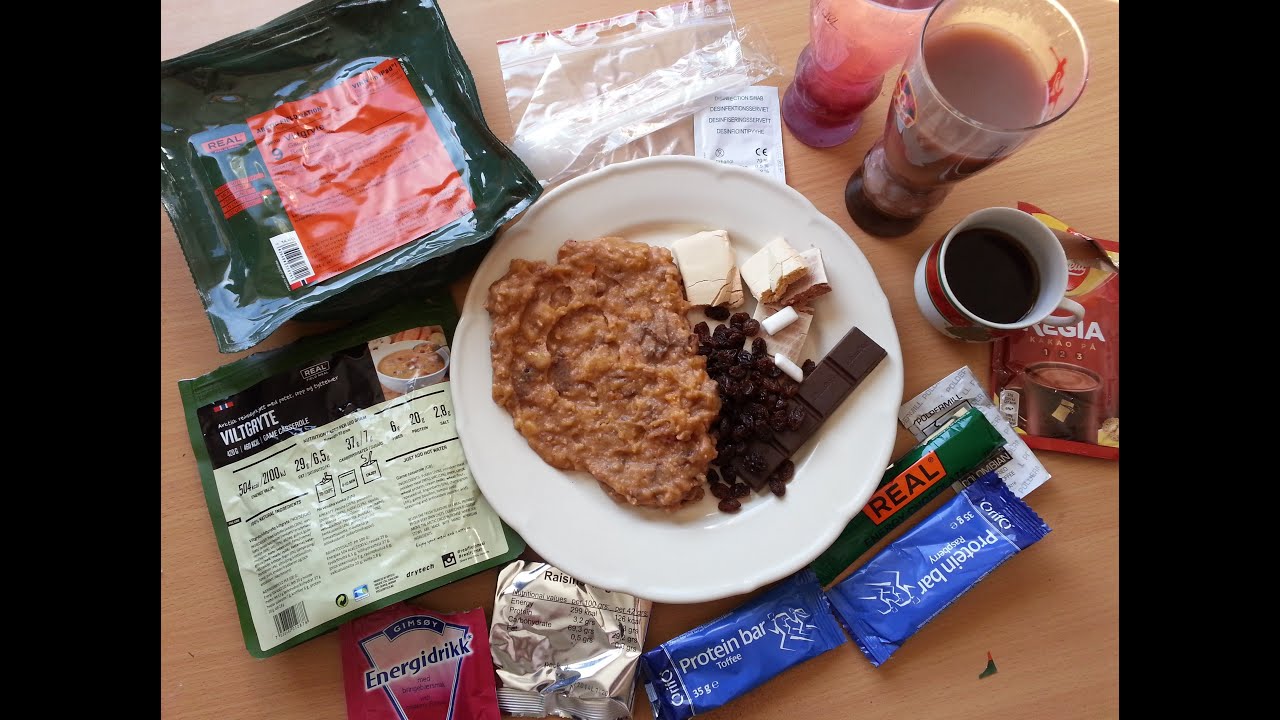 Norwegian Army MRE Arctic Field Ration Menu 9: Game Casserole