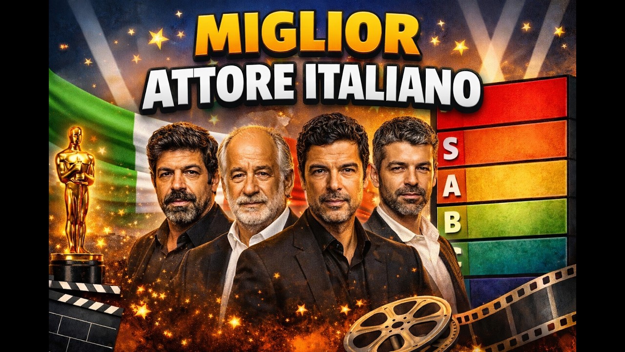 TIER LIST MIGLIOR ATTORE ITALIANO