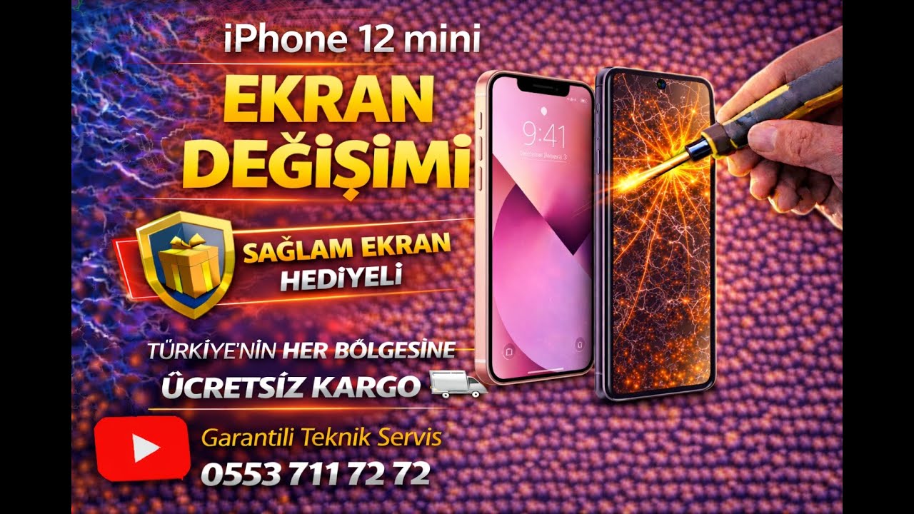 iPhone 12 mini Ekran ve Batarya Değişimi