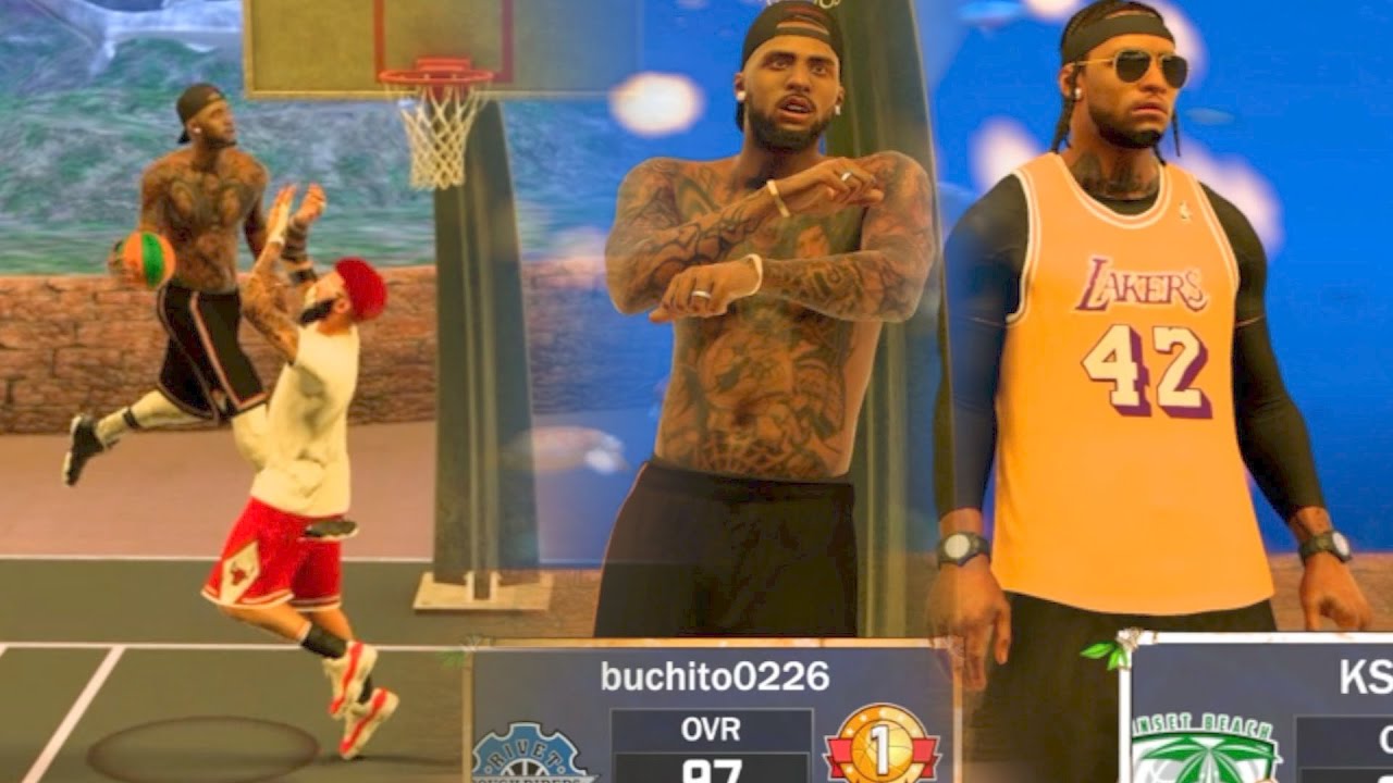 NBA 2K17 MyPARK - 21-0 SHUTOUT!! The Windmill POSTERIZING Dunk Of Death!!