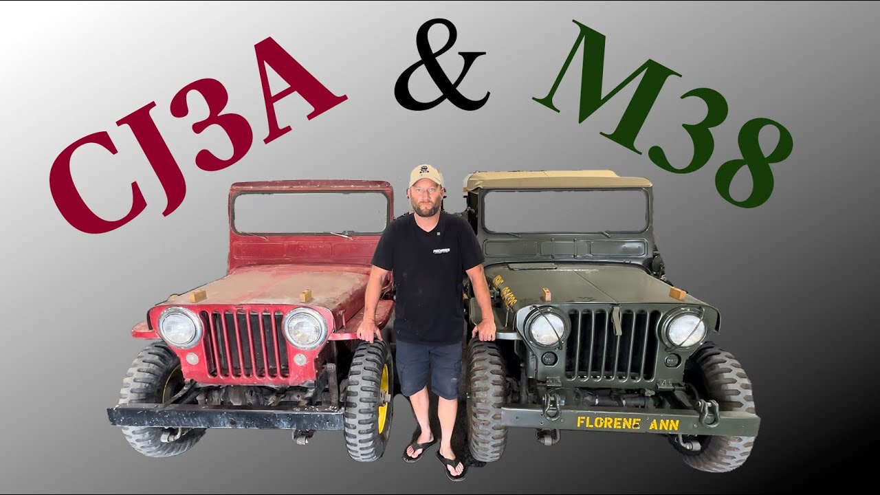 Comparison of Jeep CJ3A & M38
