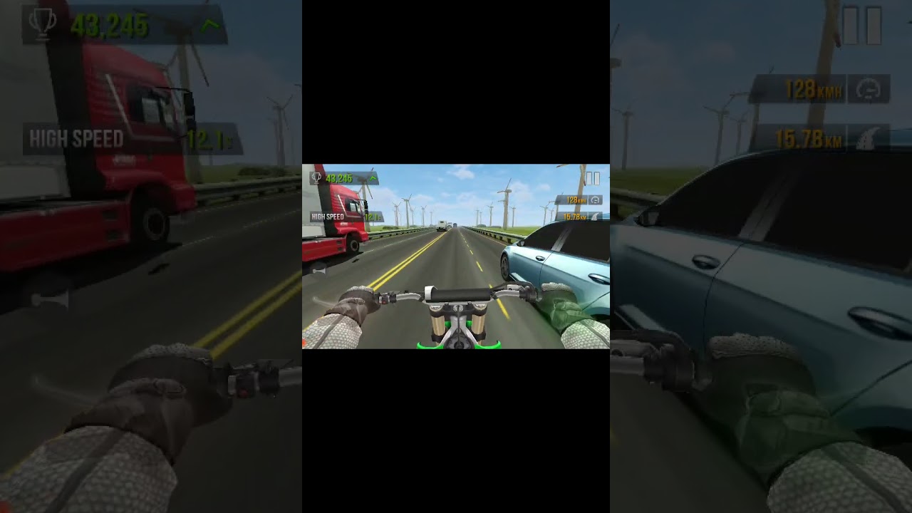 Playing Traffic Rider