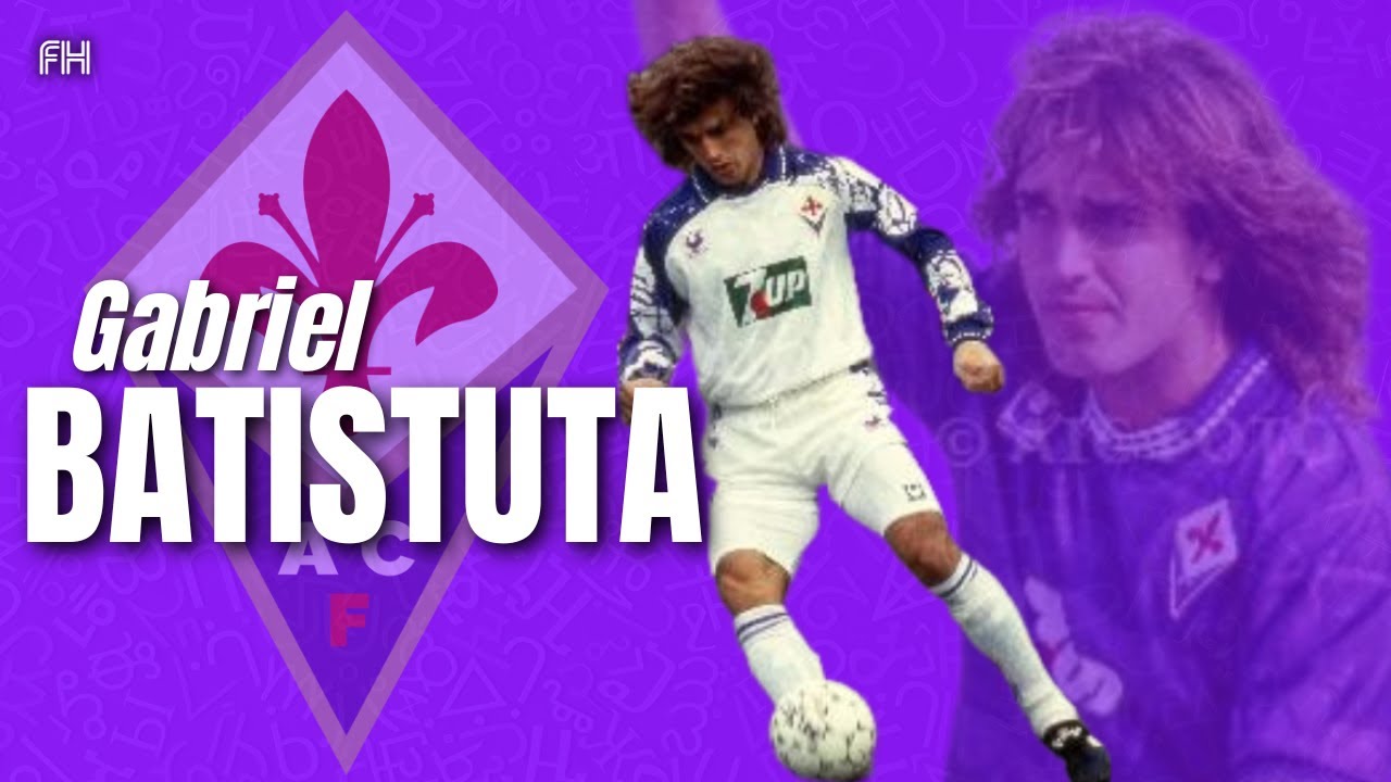 Gabriel Batistuta ● Goals and Skills ● Fiorentina 1993-94