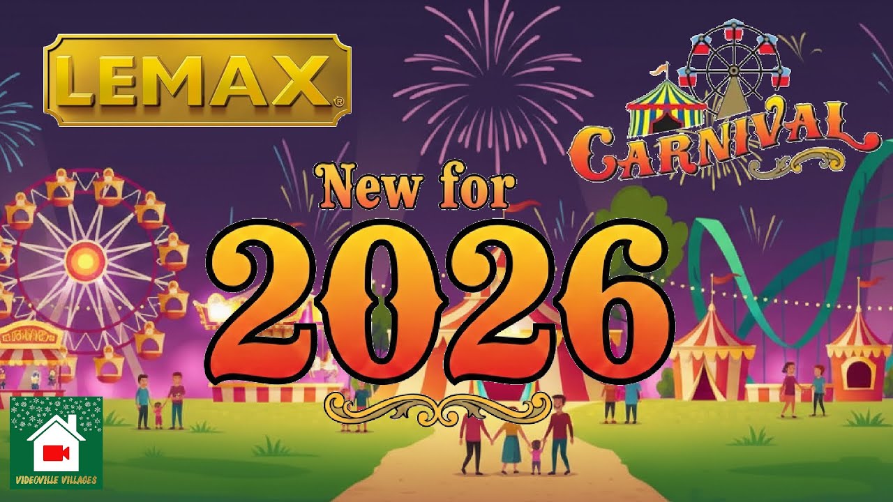 NEW FOR 2026 Lemax Carnival Line Up
