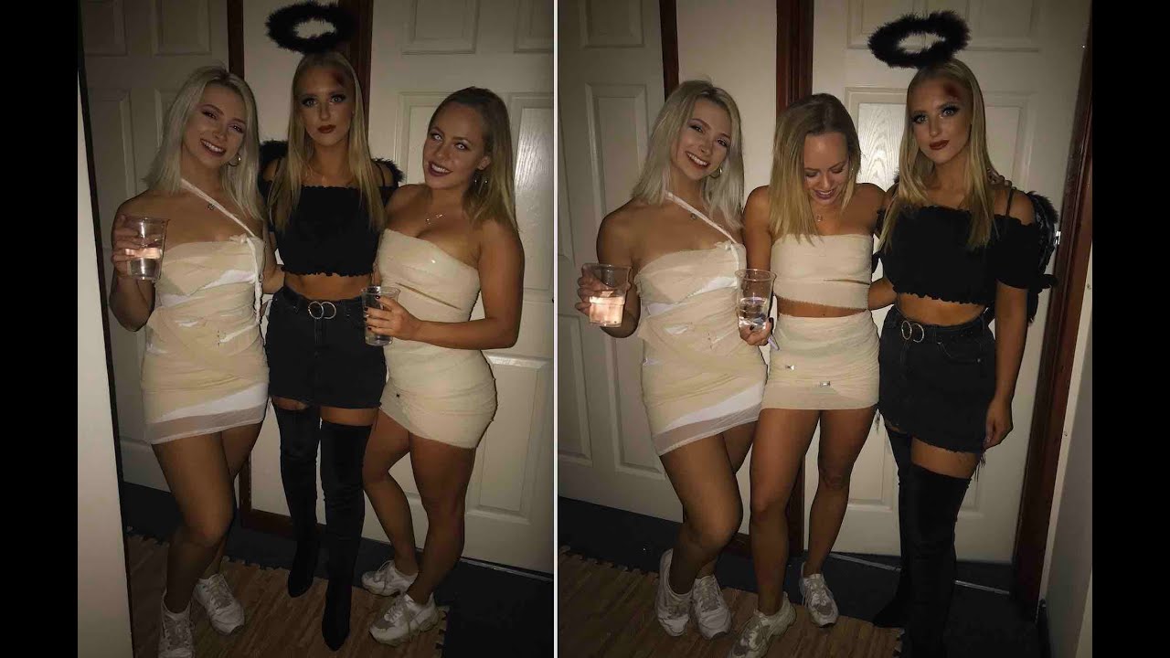 lazy girls guide to Halloween makeup, a Fallen Angel
