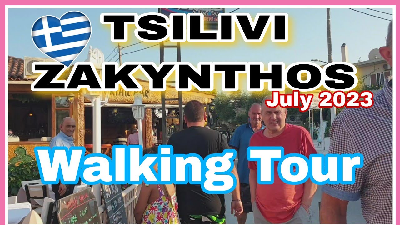 TSILIVI ZAKYNTHOS WALKING TOUR YOU WILL FIND TAVERNA'S PRICES IN THIS VIDEO🇬🇷❤ #greece #tsilivi